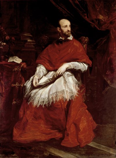 Cardinal Guido Bentivoglio by Anthony van Dyck